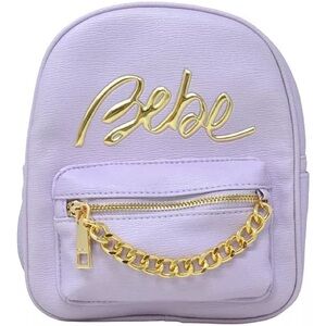 Bebe Gianna Backpack Lavender NWT $109.00 Bebe purple Mini Backpack
